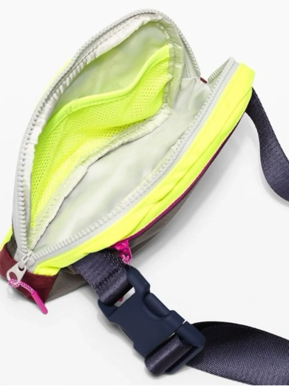 Like New Rare Lululemon Everywhere Belt Bag Neon Yellow Discontinued pattern